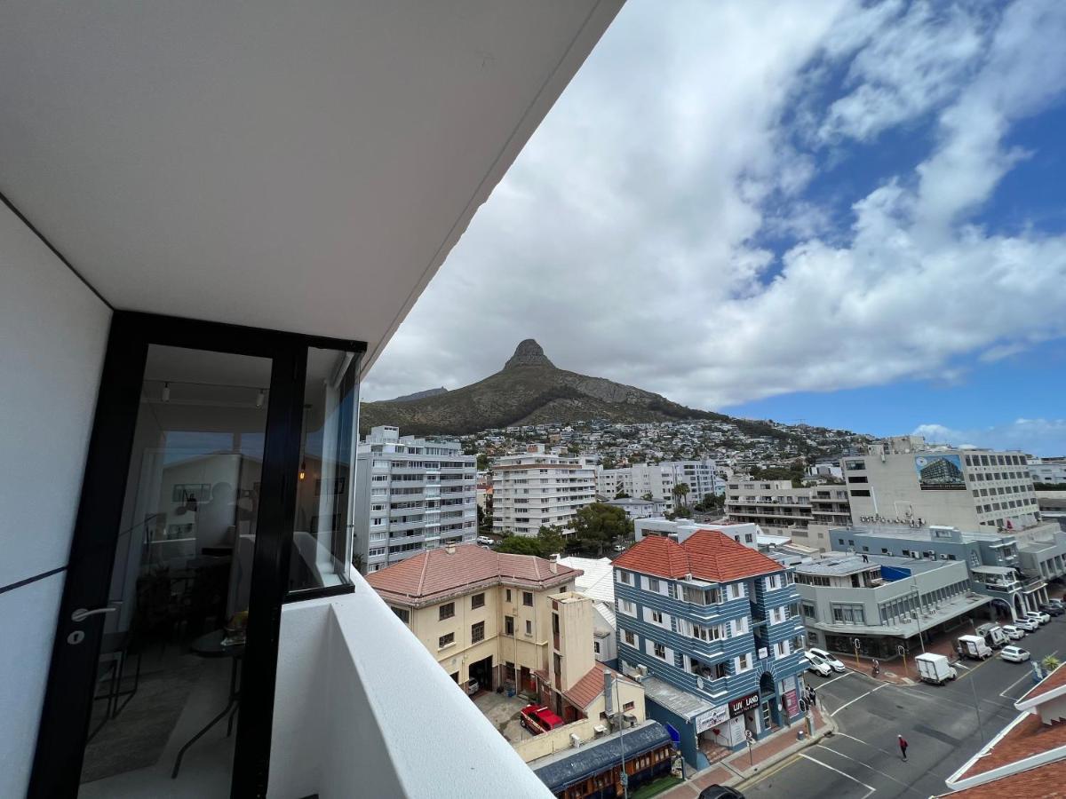 Flamingo Sea Point Sea View Luxury Best Position 1 Bedroom Apartment Queen Size Bed & Inverter For Tv Kapstaden Eksteriør billede