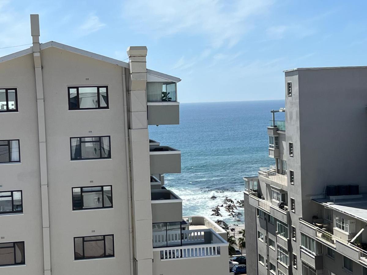Flamingo Sea Point Sea View Luxury Best Position 1 Bedroom Apartment Queen Size Bed & Inverter For Tv Kapstaden Eksteriør billede