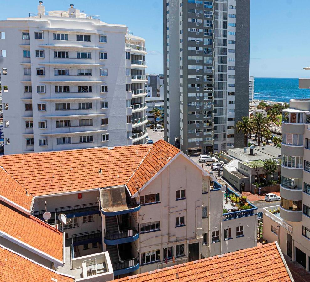 Flamingo Sea Point Sea View Luxury Best Position 1 Bedroom Apartment Queen Size Bed & Inverter For Tv Kapstaden Eksteriør billede
