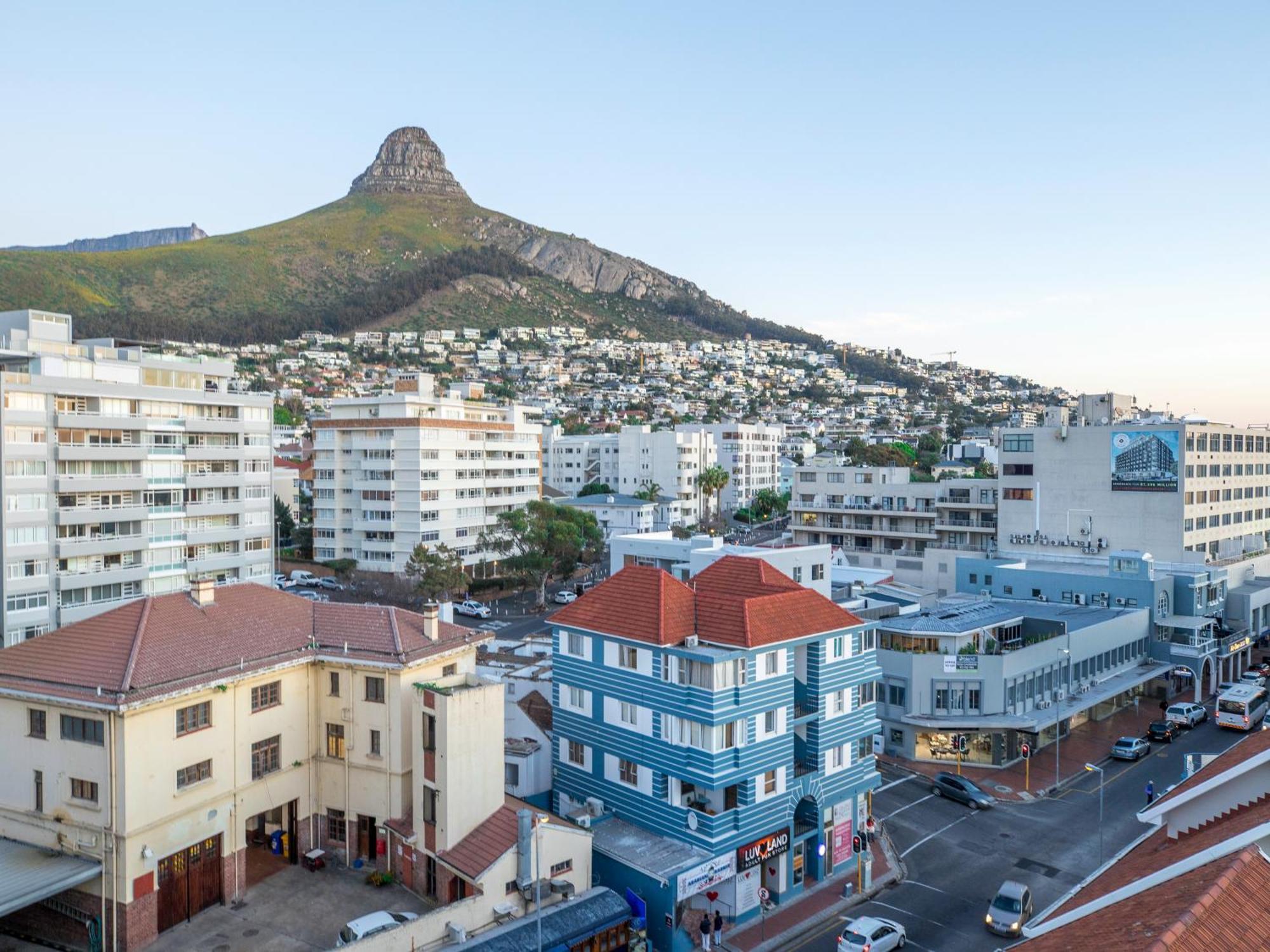 Flamingo Sea Point Sea View Luxury Best Position 1 Bedroom Apartment Queen Size Bed & Inverter For Tv Kapstaden Eksteriør billede