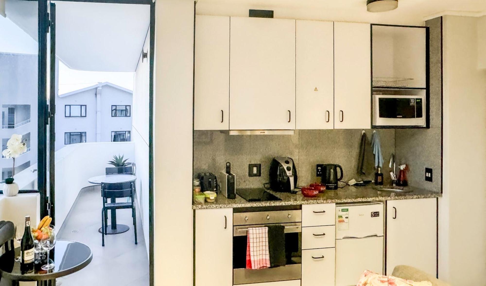 Flamingo Sea Point Sea View Luxury Best Position 1 Bedroom Apartment Queen Size Bed & Inverter For Tv Kapstaden Eksteriør billede